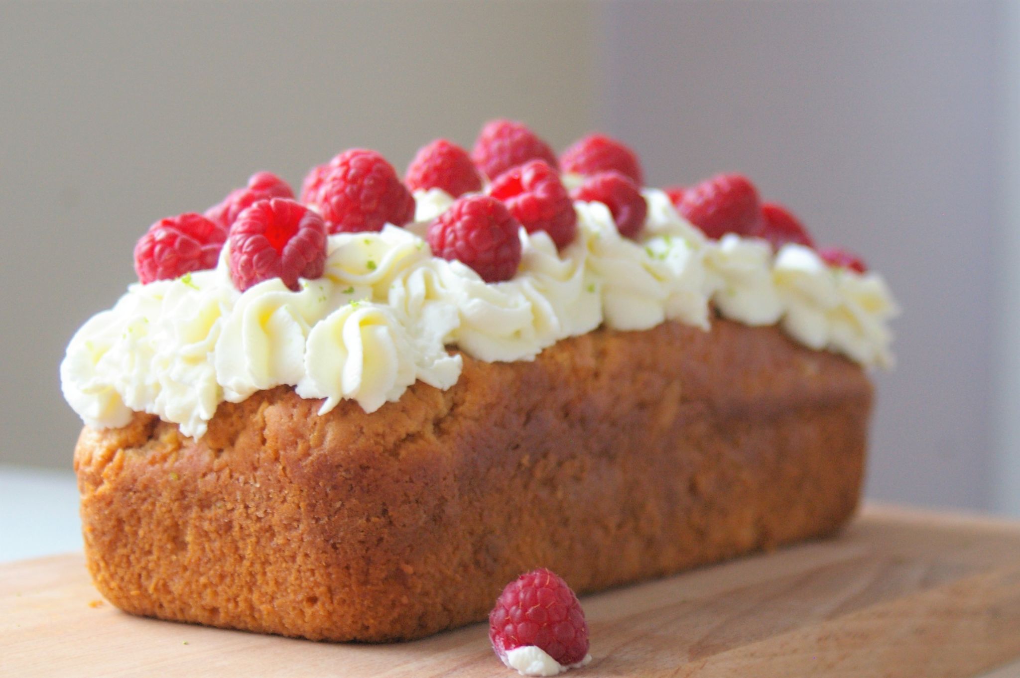 Cake Citron Vert Et Framboises Oh Vava Evivi